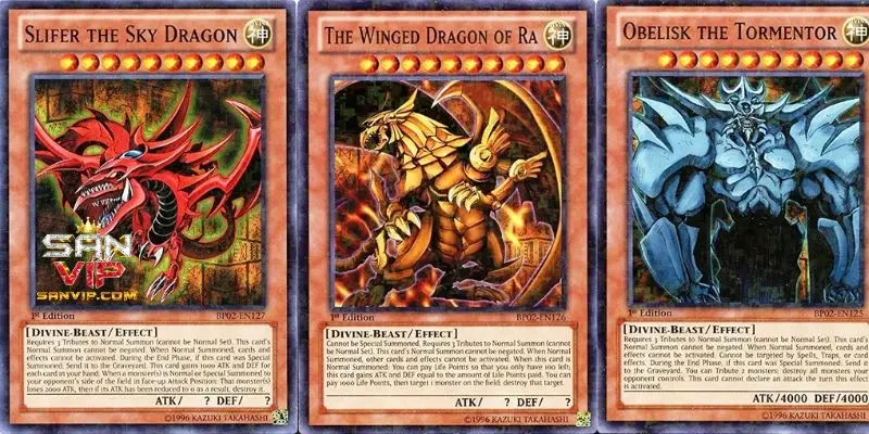 Các hình thức triệu hồi quái vật trong Yugioh